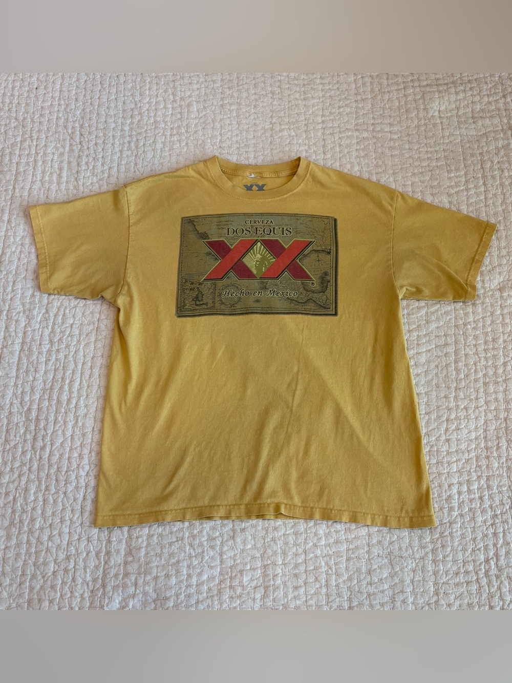 Dos Equis Vintage Style Graphic Short Sleeve Tee
